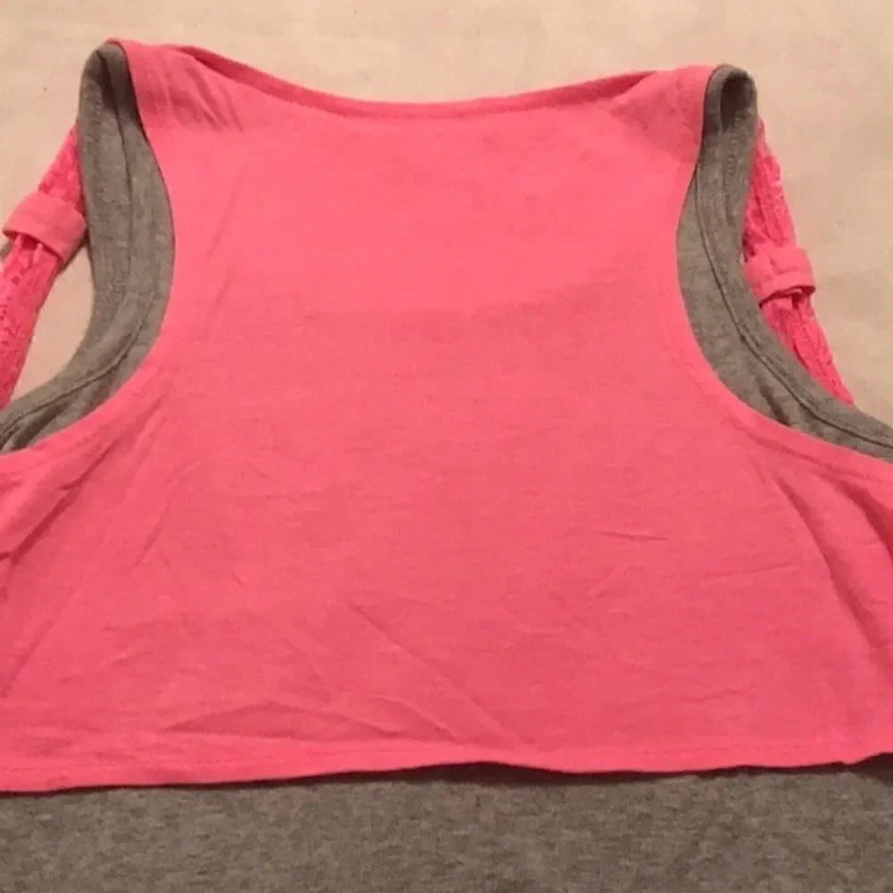 🌼🌼Justice Brand girls tank top with vest.🌼🌼